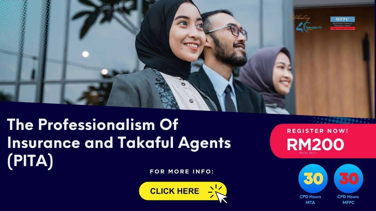 MTA ANNOUNCES MFPC SRFP MODULE 2 EXAMINATION  FOR FAMILY TAKAFUL AGENTS